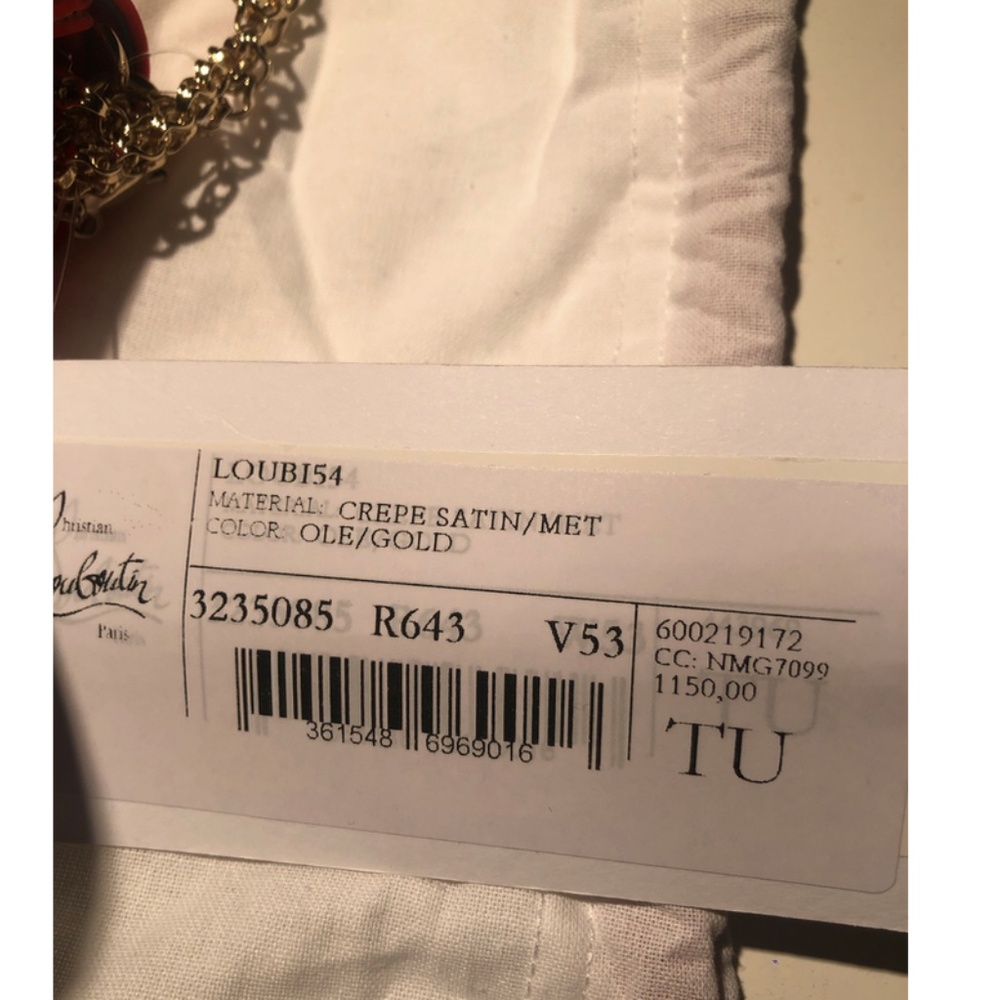 CHRISTIAN LOUBOUTIN Loubi54 Small satin crossbody clutch - Picture 15 of 16